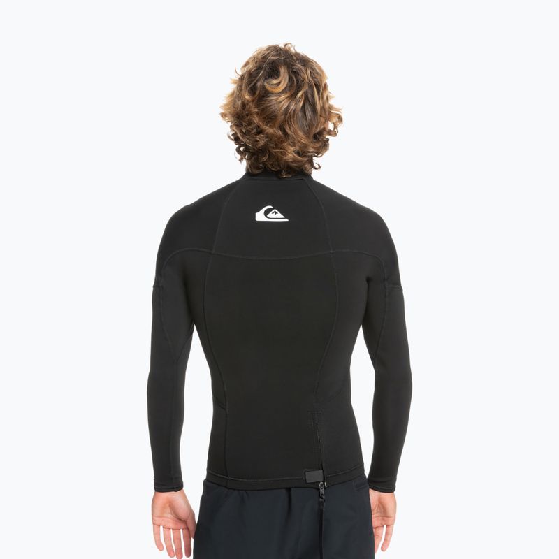 Cămașă de înot Quiksilver Prologue 1mm pentru bărbați Negru EQYW803044-KVD0 6