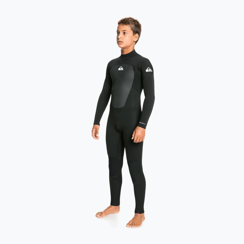 Quiksilver Prologue 4/3mm costum de neopren pentru copii negru EQBW103075-KVD0 7