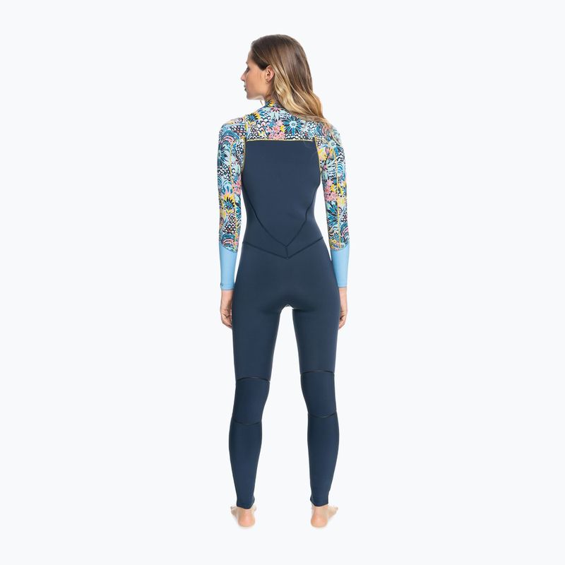 Costumul de neopren pentru femei ROXY 4/3 MB FZ GBS J 2021 dark navy/allure/sulphur 7