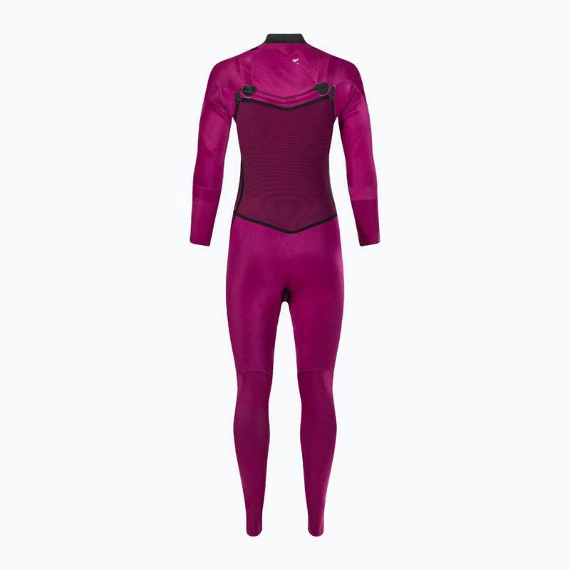Costumul de neopren pentru femei ROXY 4/3 Syncro FZ GBS 2021 navy nights/yacht blue 5