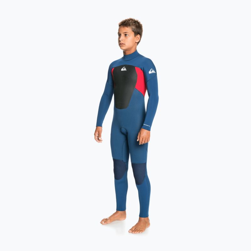Quiksilver Prologue 4/3mm costum de neopren pentru copii albastru marin EQBW103075 2