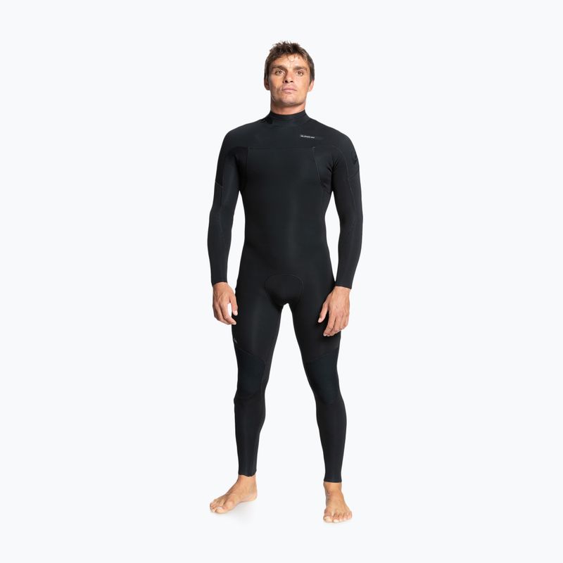 Spumă de înot Quiksilver 4/3mm Everyday Sessions pentru bărbați, negru EQYW103123-KVD0
