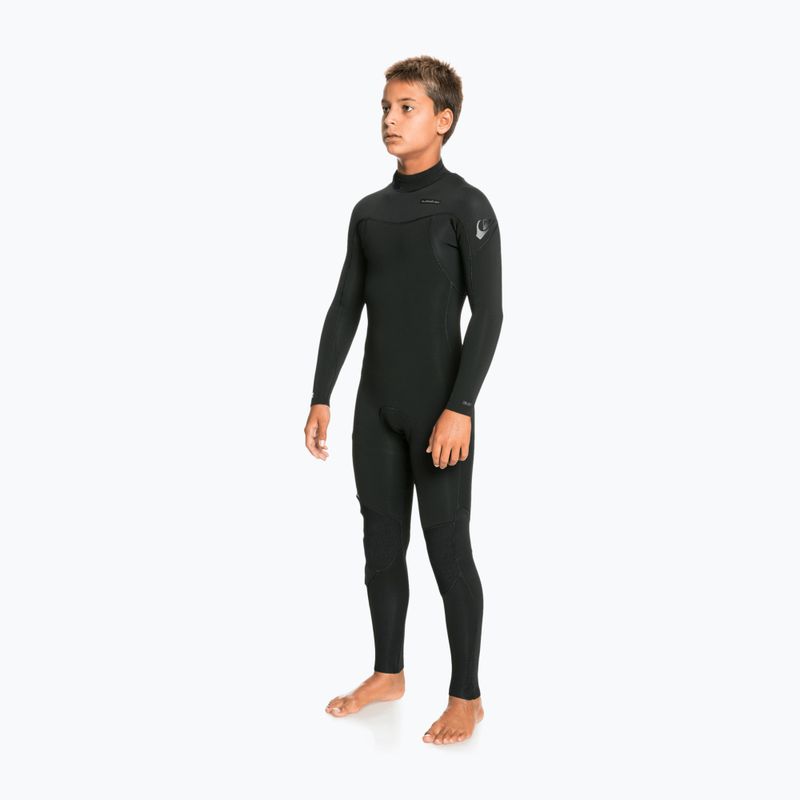 Quiksilver băieți 4/3mm Everyday Sessions costum de neopren negru EQBW103070-KVD0 2