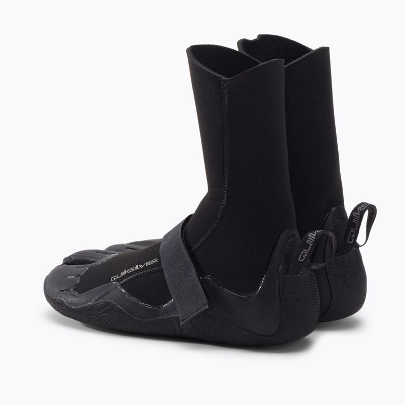 Quiksilver Ed Session SPl cizme înalte din neopren de 3mm negru EQYWWW03057-KVD0