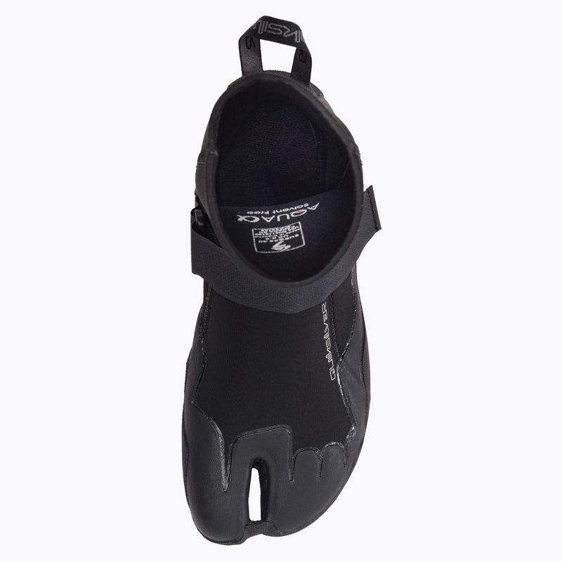 Quiksilver Ed Session SPl cizme înalte din neopren de 3mm negru EQYWWW03057-KVD0