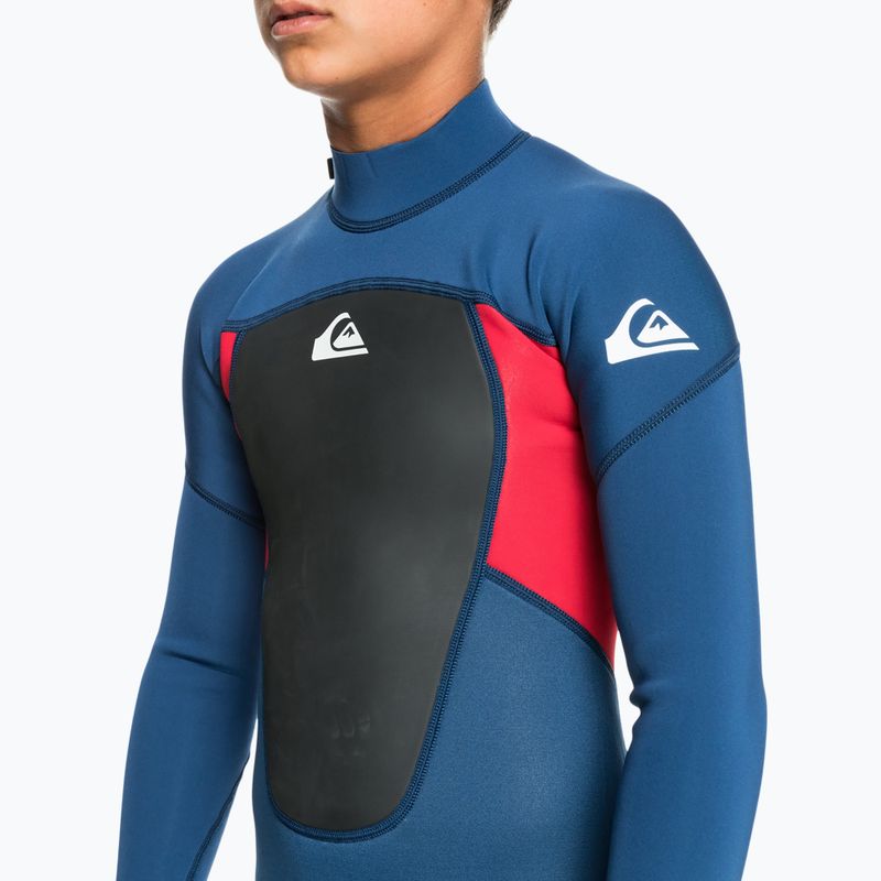 Quiksilver Fullsuit Prologue 3/2mm albastru marin pentru copii EQBW103076-XBBR Spumă de înot pentru copii 9