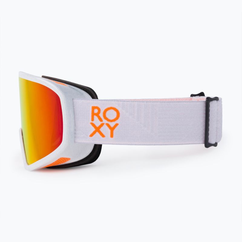 Ochelari de snowboard pentru femei ROXY Feenity Color Luxe 2021 bright white/sonar ml revo red 4