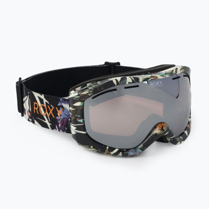 Ochelari de snowboard pentru femei ROXY Sunset ART J 2021 true black superlights /amber rose ml super silver