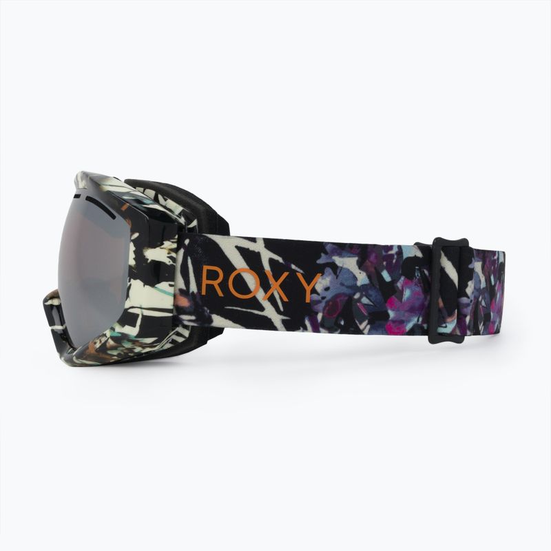 Ochelari de snowboard pentru femei ROXY Sunset ART J 2021 true black superlights /amber rose ml super silver 4