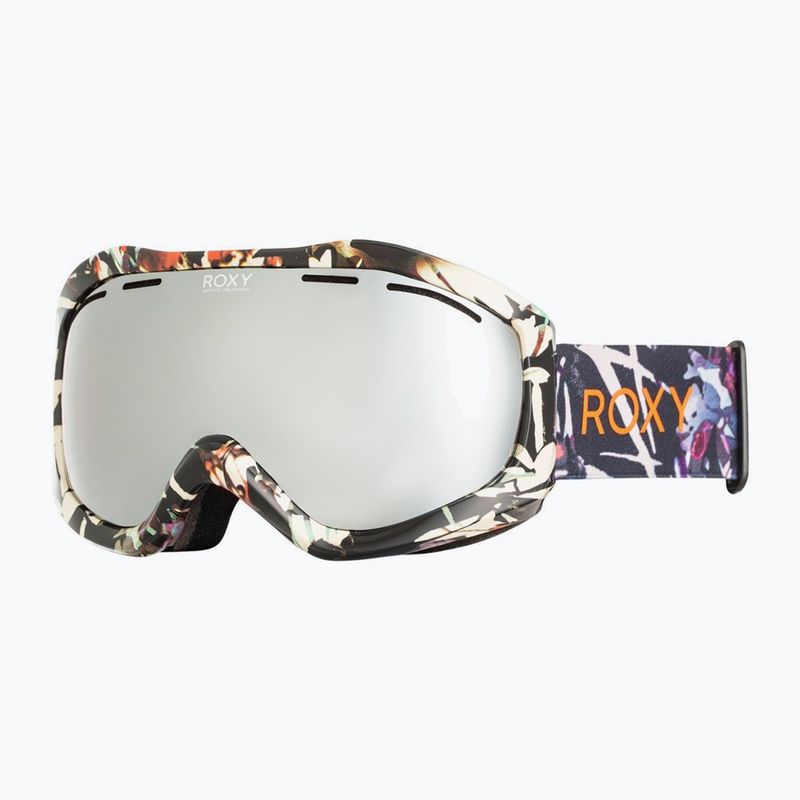 Ochelari de snowboard pentru femei ROXY Sunset ART J 2021 true black superlights /amber rose ml super silver 5