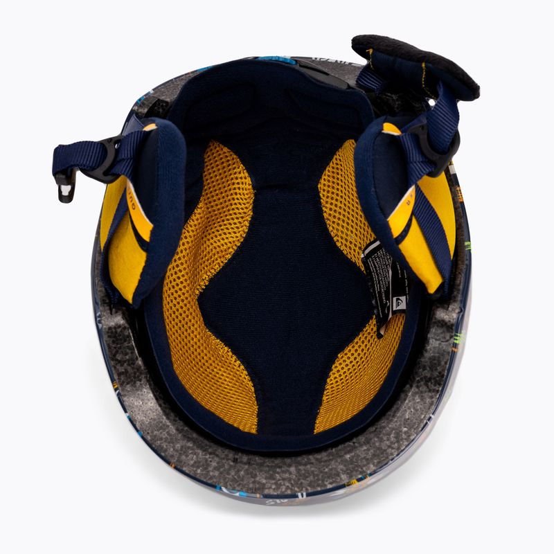Copii Quiksilver Slush B HLMT Snowboard Cască de snowboard albastru marin EQBTL03018-BSN6 7