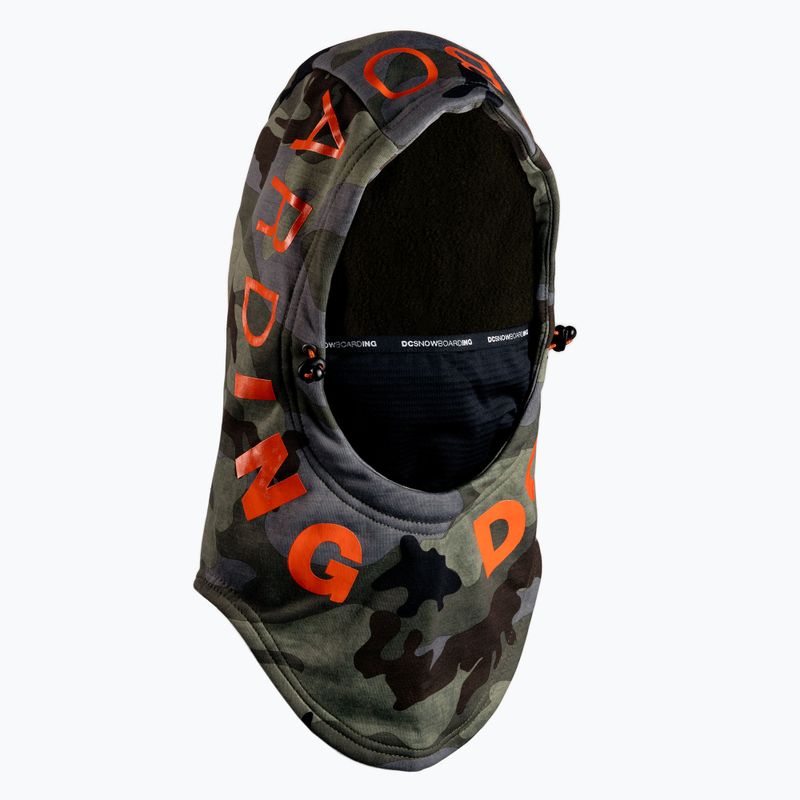 Balaclava pentru bărbați DC Hoodaclava woodland camo castlerock