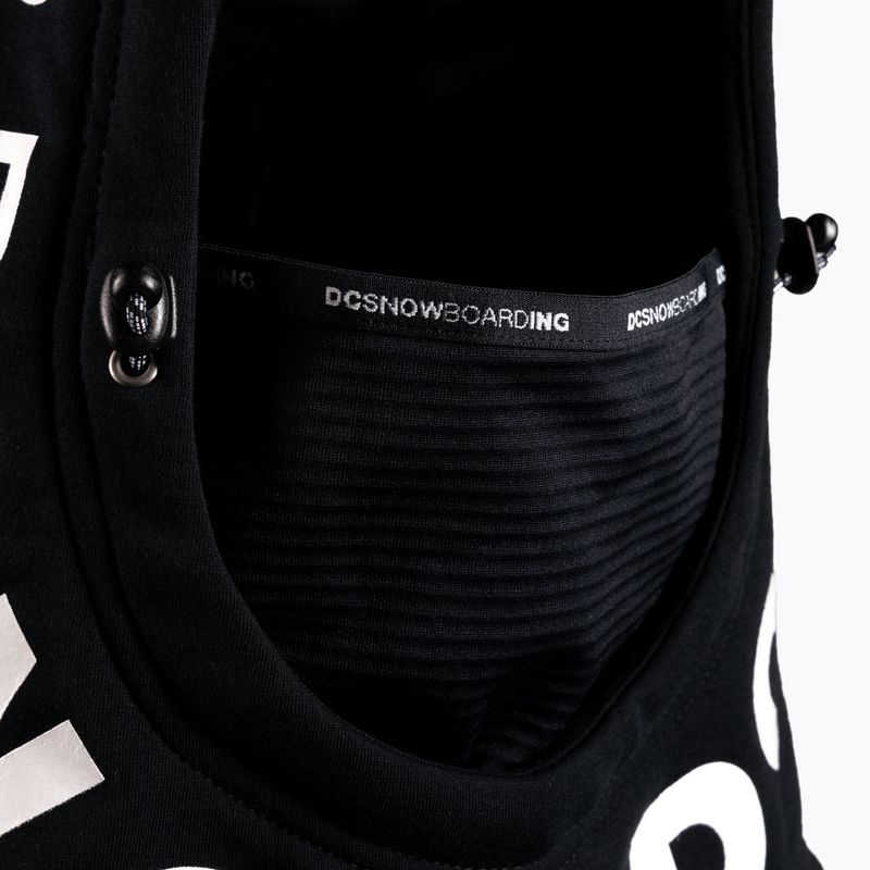 Balaclava pentru bărbați DC Hoodaclava black/white 4