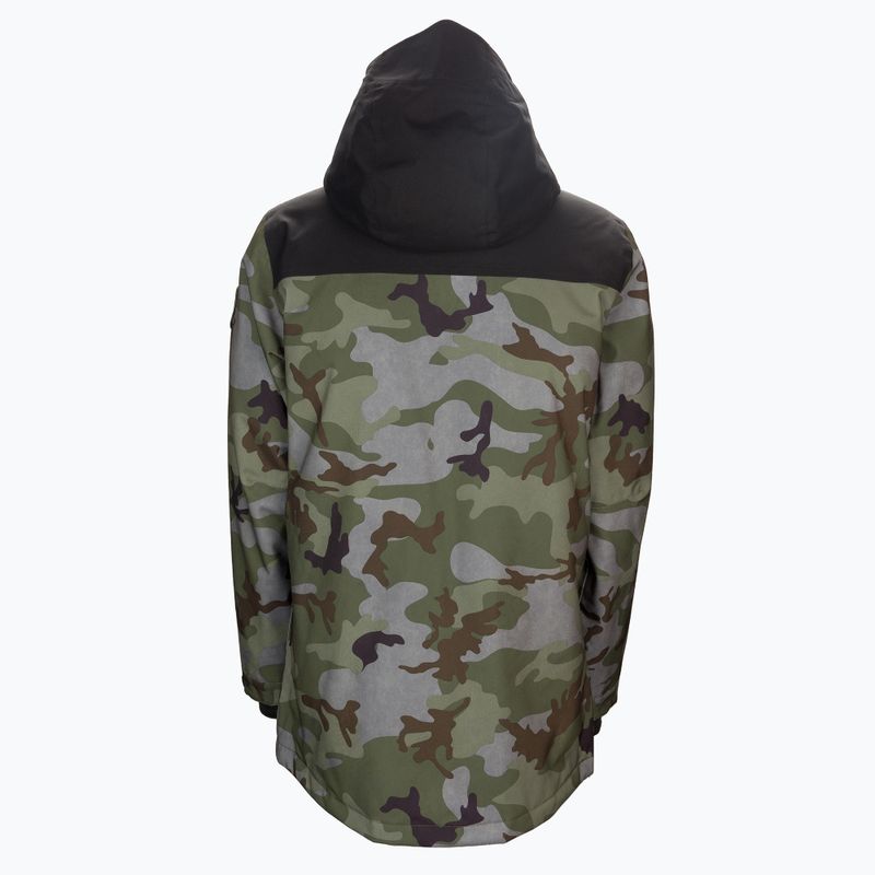 Jachetă de snowboard pentru bărbați DC Haven woodland camo castlerock 2