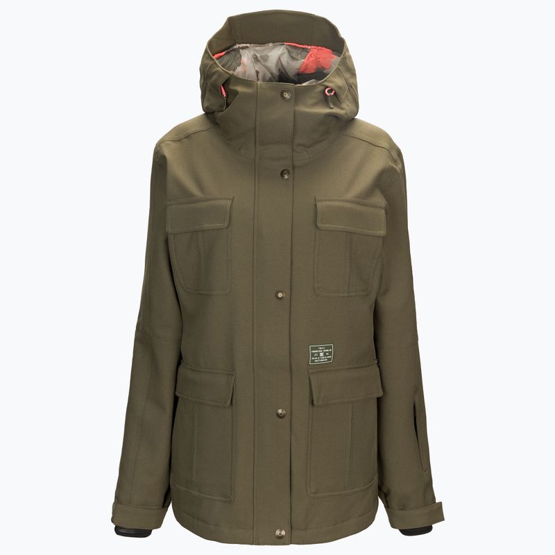 Jachetă de snowboard pentru femei DC Liberate olive night