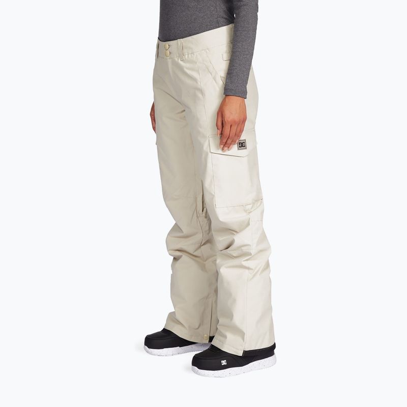 Pantaloni de snowboard pentru femei DC Nonchalant overcast 2