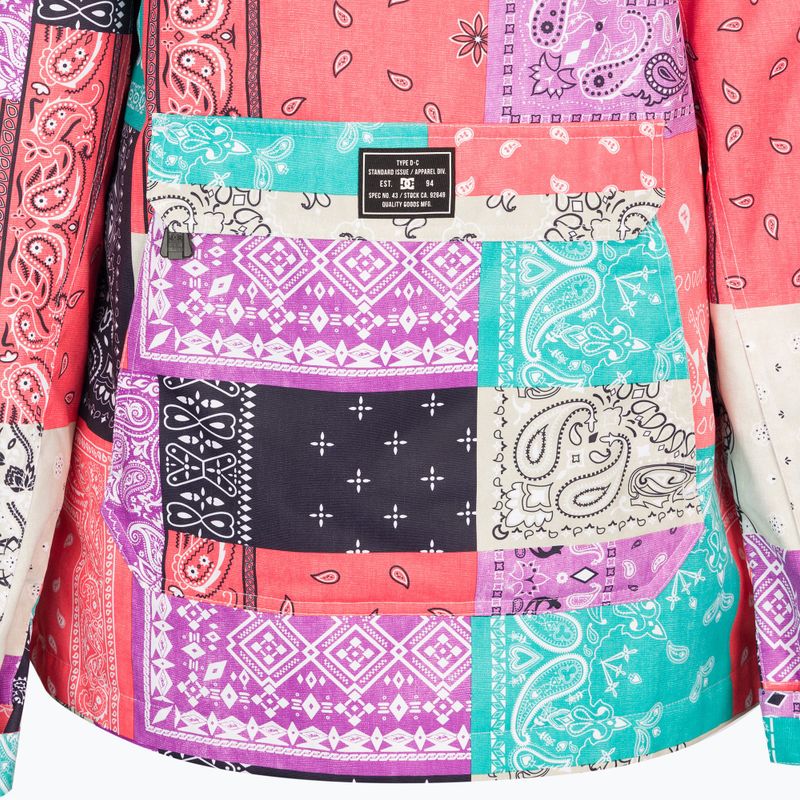Jachetă de snowboard pentru femei DC Savvy Anorak wmns/multi bandana 3