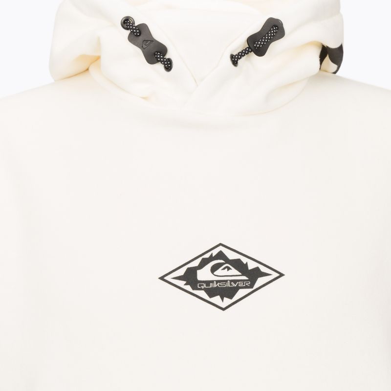 Sveter de snowboard pentru bărbați Quiksilver Big Logo Tech, alb, EQYFT04378 3