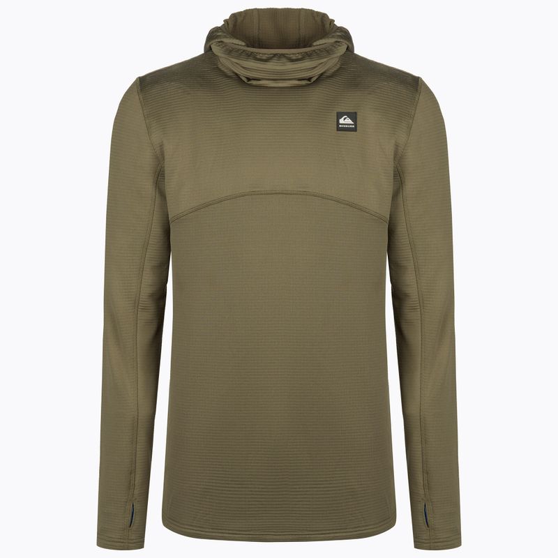 Sveter de snowboard pentru bărbați Quiksilver Steep Point, verde, EQYFT04373