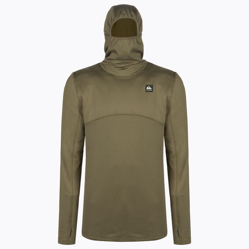 Sveter de snowboard pentru bărbați Quiksilver Steep Point, verde, EQYFT04373 3