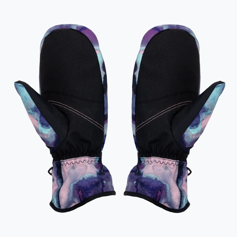 Mănuși de snowboard pentru femei ROXY Jetty 2021 niebieski/fioletowo/różowo/czarny 3