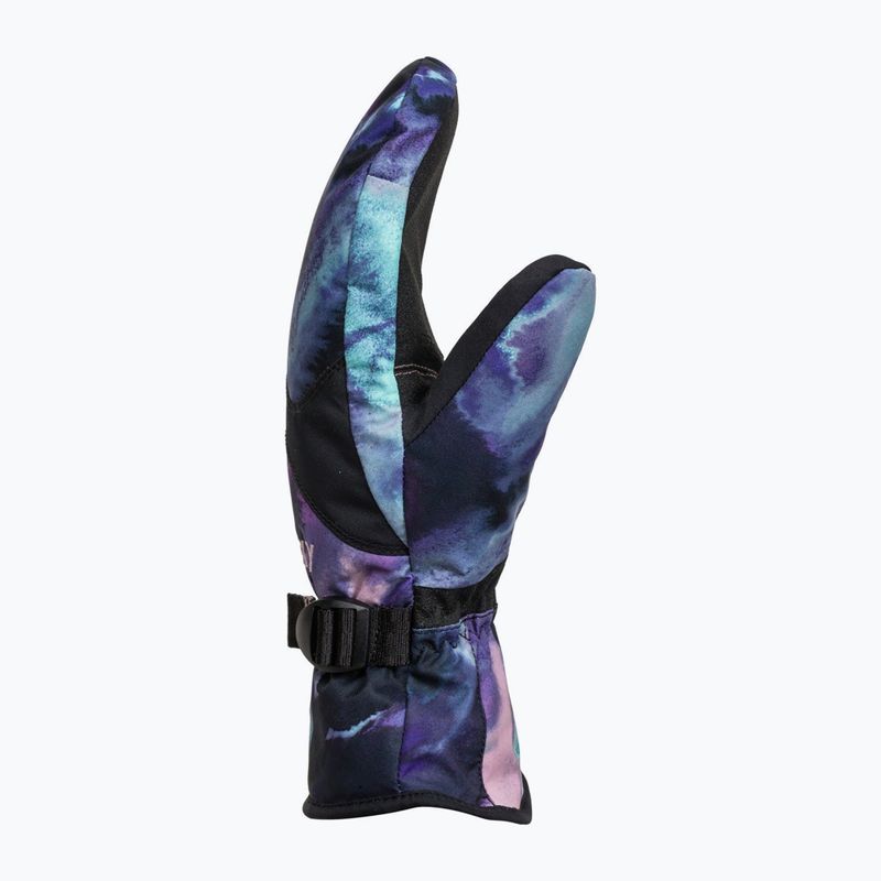 Mănuși de snowboard pentru femei ROXY Jetty 2021 niebieski/fioletowo/różowo/czarny 6