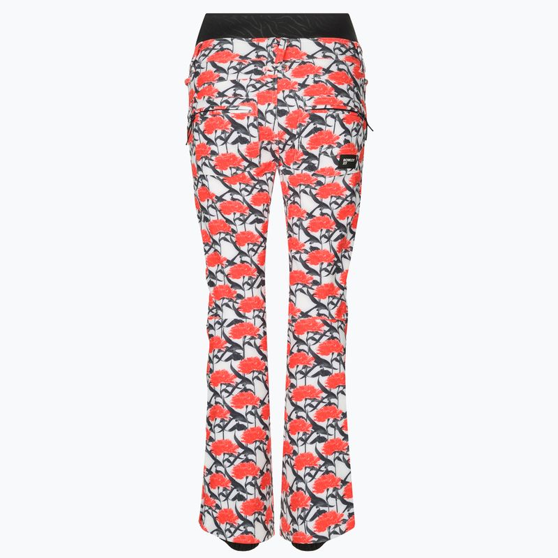 Pantaloni de snowboard pentru femei ROXY Rowley X ROXY High 2021 bright white/white red 9