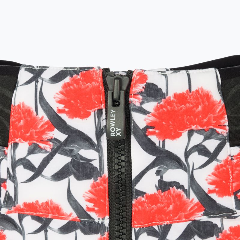 Pantaloni de snowboard pentru femei ROXY Rowley X ROXY High 2021 bright white/white red 10