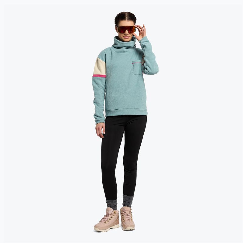 Pulover de snowboard pentru femei ROXY Kirah 2021 blue 2