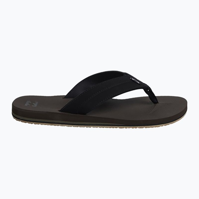 Papuci pentru bărbați Billabong All Day Impact chocolate MFOT1BAD-CHO 2