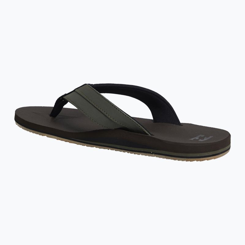 Papuci pentru bărbați Billabong All Day Impact chocolate MFOT1BAD-CHO 3