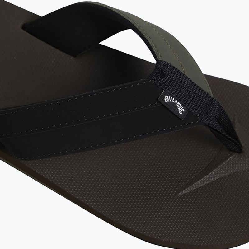 Papuci pentru bărbați Billabong All Day Impact chocolate MFOT1BAD-CHO 6