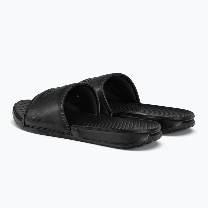 Șlapi pentru bărbați Quiksilver Bright Coast Slide solid black 3