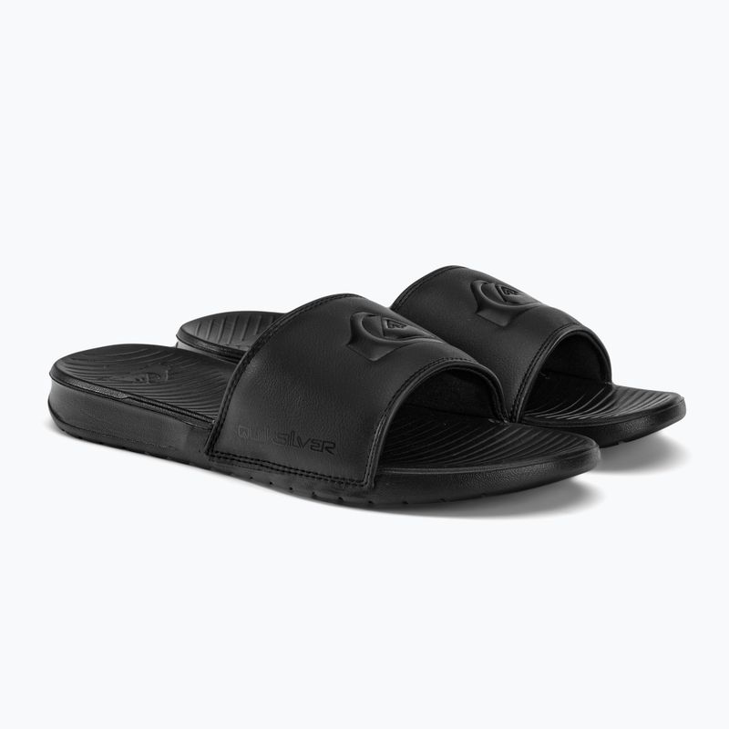 Șlapi pentru bărbați Quiksilver Bright Coast Slide solid black 4