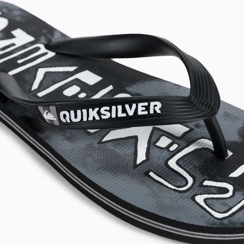 Șlapi pentru bărbați Quiksilver Molokai Acid Drop black 7