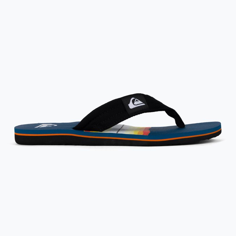 Șlapi pentru bărbați Quiksilver Molokai Layback blue 2