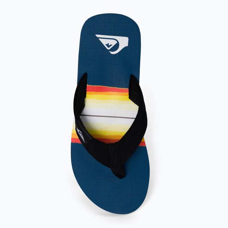 Șlapi pentru bărbați Quiksilver Molokai Layback blue 6
