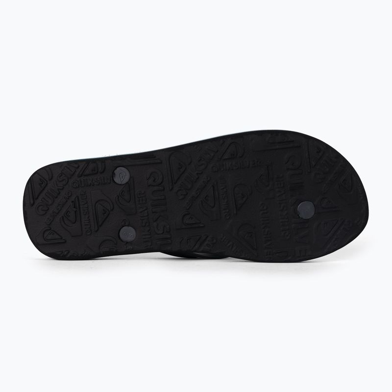 Șlapi pentru bărbați Quiksilver Molokai Panel blue 4