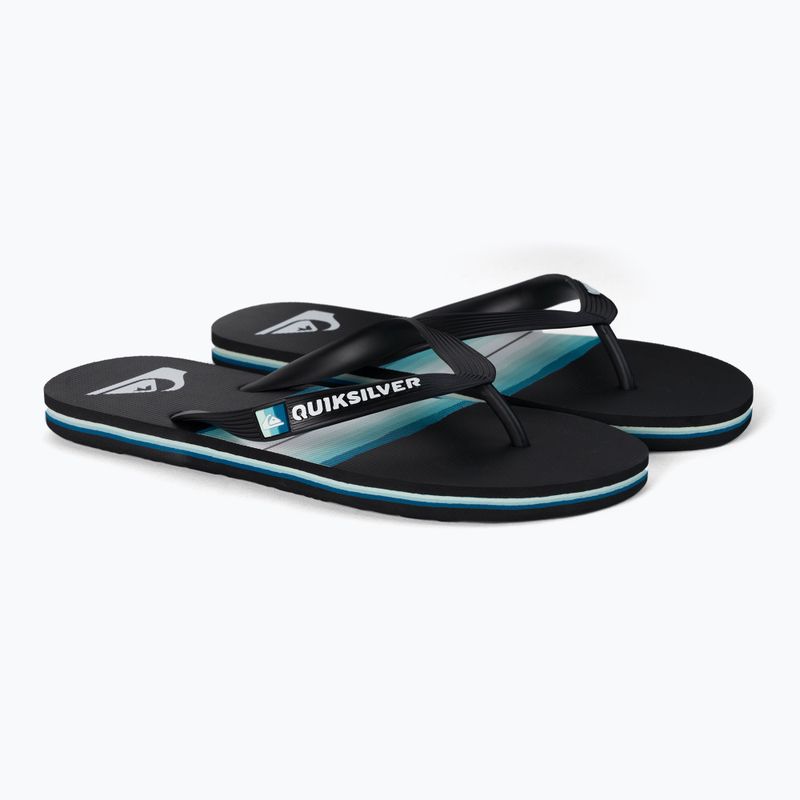 Șlapi pentru bărbați Quiksilver Molokai Resin Tint black 5