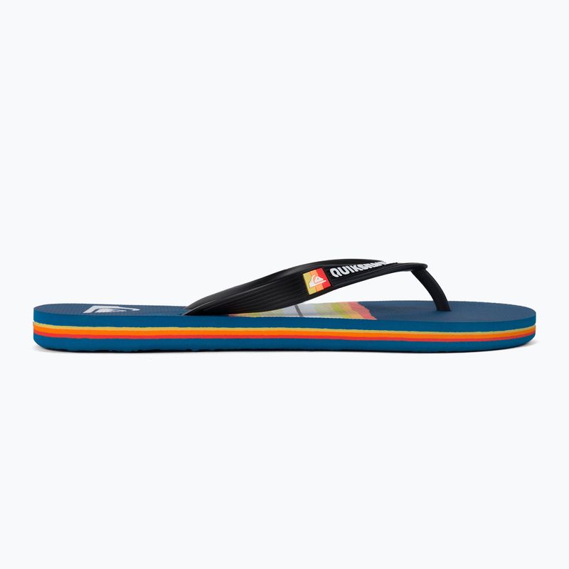 Șlapi pentru bărbați Quiksilver Molokai Resin Tint blue 2