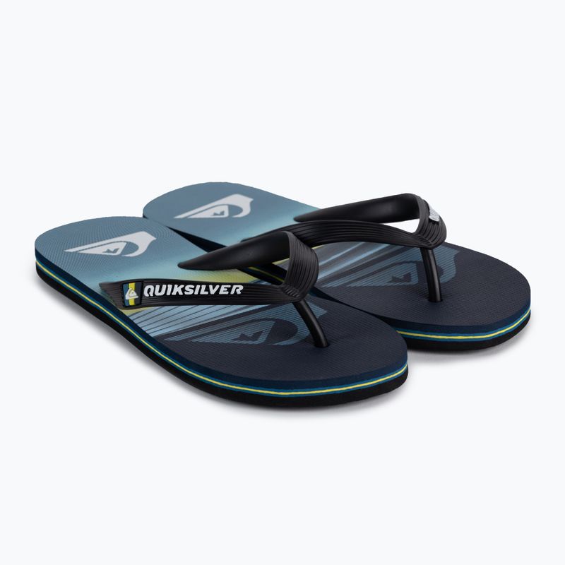 Șlapi pentru bărbați Quiksilver Molokai Panel blue 1 5