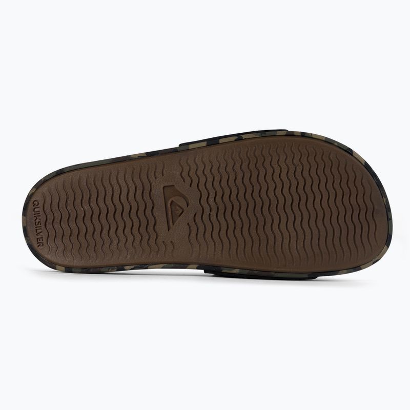 Șlapi pentru bărbați Quiksilver Rivi Slide green 4