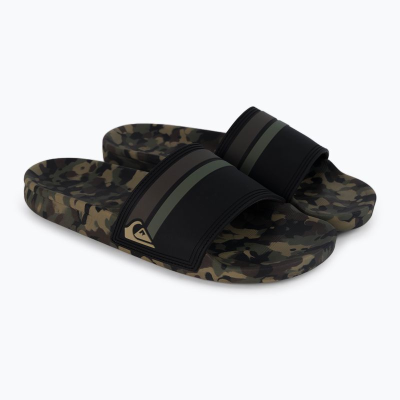 Șlapi pentru bărbați Quiksilver Rivi Slide green 5