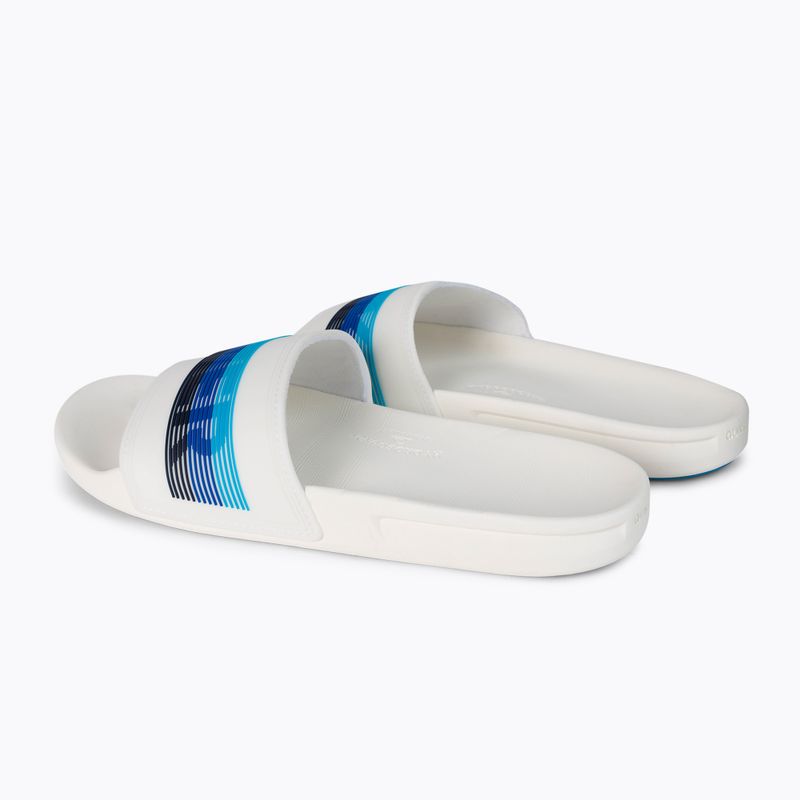 Șlapi pentru bărbați Quiksilver Rivi Wordmark Slide white/white/blue 3