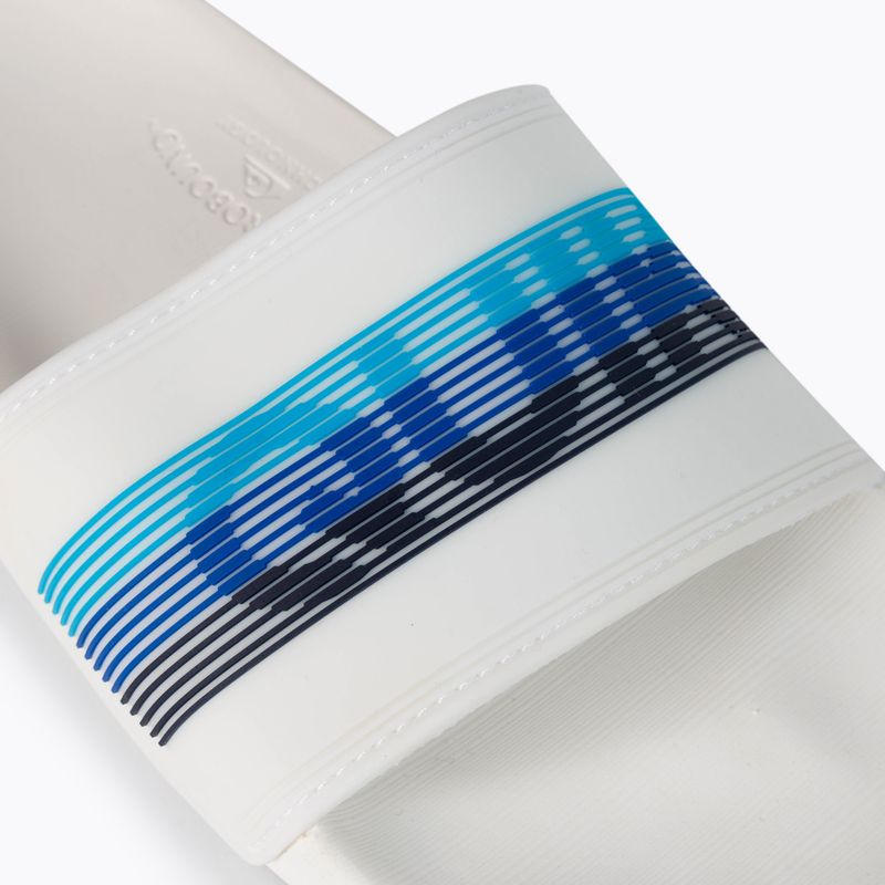 Șlapi pentru bărbați Quiksilver Rivi Wordmark Slide white/white/blue 7