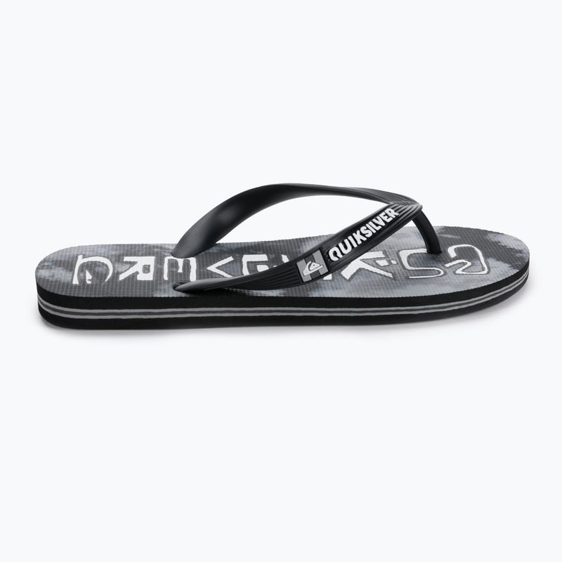 Flip flop pentru copii Quiksilver Molokai Acid Drop black 2