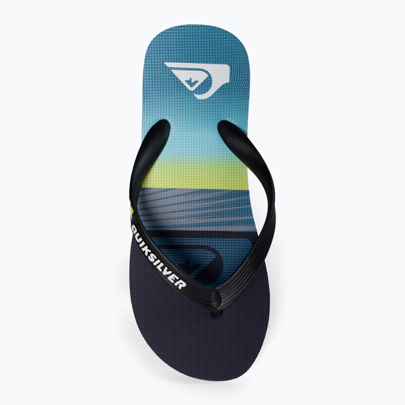 Flip flop pentru copii Quiksilver Molokai Art B blue 1 6
