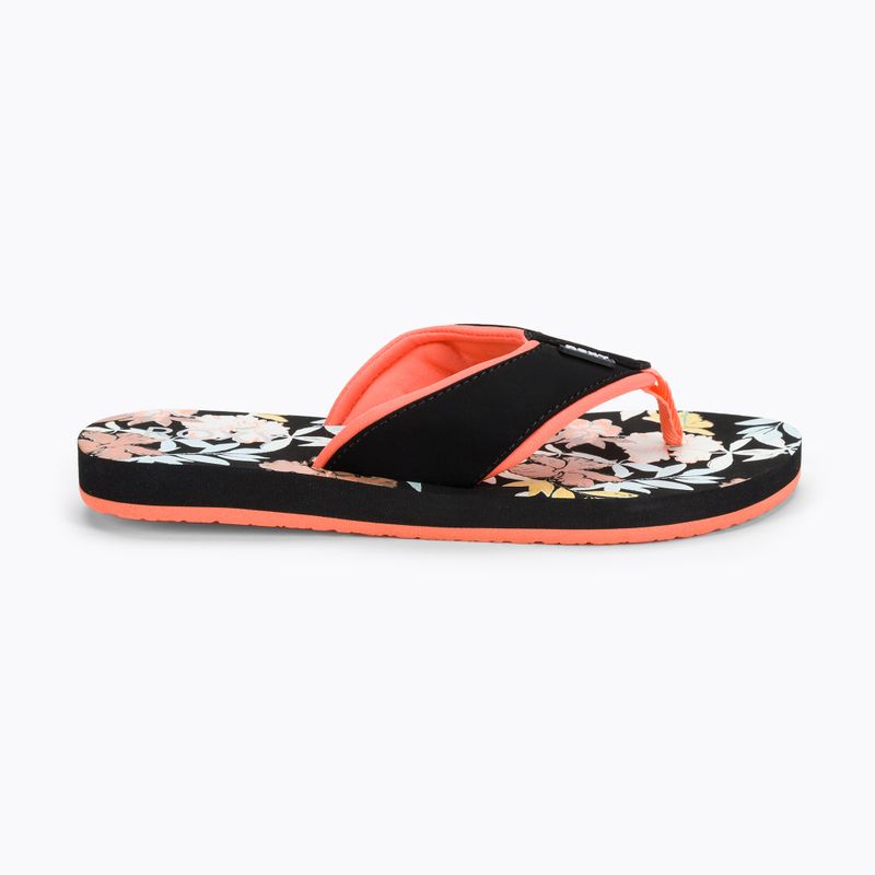 Flip flop pentru femei ROXY Coastin Print 2021 black print 2