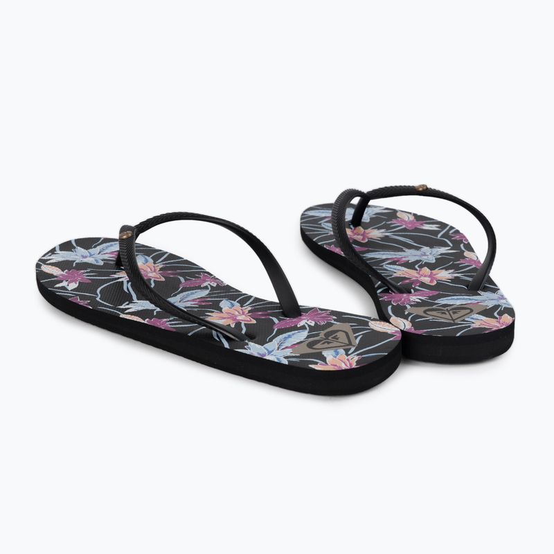 Flip flop pentru femei ROXY Bermuda Print J 2021 black 3