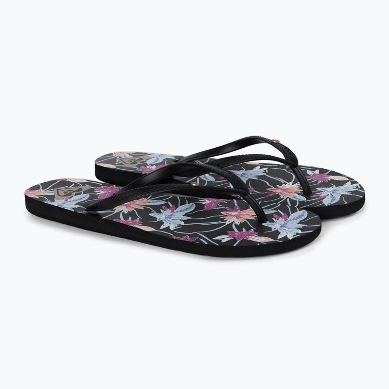 Flip flop pentru femei ROXY Bermuda Print J 2021 black 5